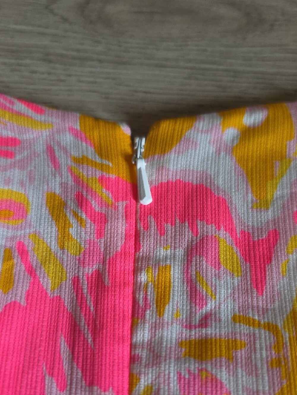 Lilly Pulitzer Pink & Yellow Floral Lace-Front Cami - Picture 5 of 6